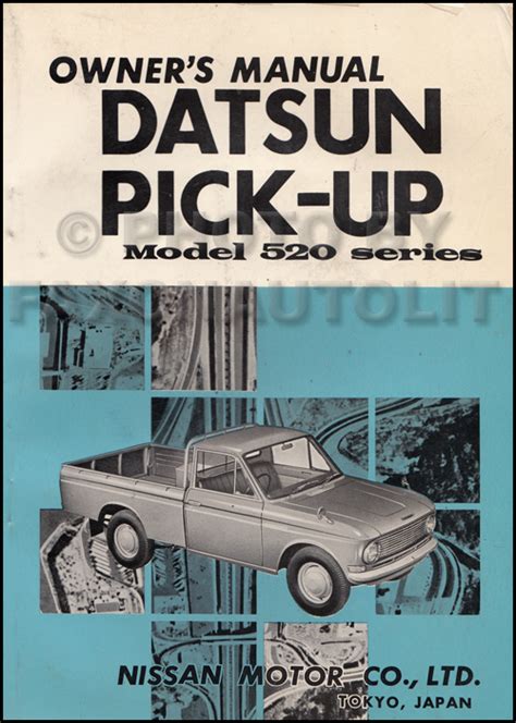 1966 datsun pickup truck owners manual original 520 model. - Metallityöpiirustukeen opas; ammattikouluille, ammattikursseille sekä kansalaiskouluille.