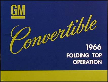 1966 gm convertible top owners manual reprint. - The girls guide to kicking your career into gear.
