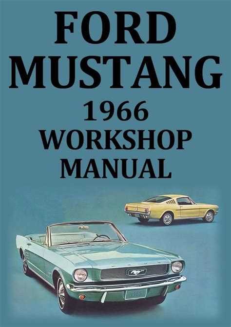 Download 1966 Ford Mustang Repair Manual 