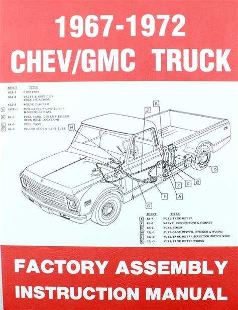 1967 1972 chevygmc truck factory assembly instruction manual. - Manuale di servizio ford transit mk7.