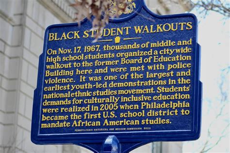 1967 Black Student Walkout Historical Marker Unveiling