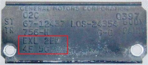 1967 camaro cowl tag decoder. First Generation Camaro Info and Tech - 1967-1969. Tag Team Cowl Tag Replacement. Jump to Latest ... Does any know if you can order a replacement cowl tag for a vehicle proivded that you furnish whatever proper documents of your original tag/vin/title etc..? 1969 Convertible RS/SS 396. 