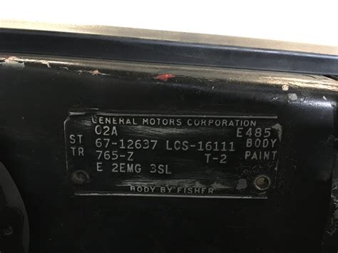 1967 camaro trim tag decode. Things To Know About 1967 camaro trim tag decode. 