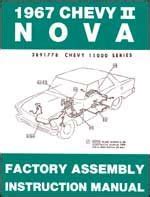 1967 chevy ii nova factory assembly manual 67 with bonus decal. - The practice of statistics online textbook.