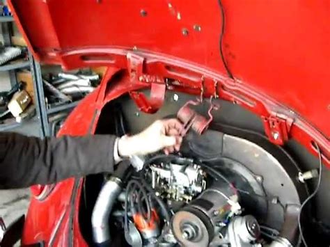 1967 vw bug deck lid.  In this video Mike demonstrates how to install a deck l...