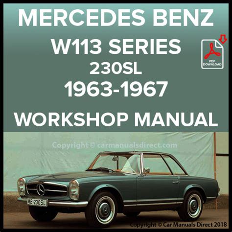 Download 1967 Mercedes 230 Sl Repair Manual Seventhcharm 