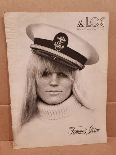 1968 The Log Magazine,U.S. Naval Academy,Betsy …