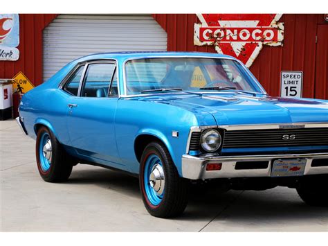 1968-72 nova for sale. 1969 Chevrolet Nova SS. PRICE: 66 950$ USD 1969 Nova SS true SS car with GM vintage report true 396/375 L78 car very rare ... Refine Search? There are 6 new and used 1968 to 1970 Chevrolet Nova SSs listed for sale near you on ClassicCars.com with prices starting as low as $39,900. Find your dream car today. 