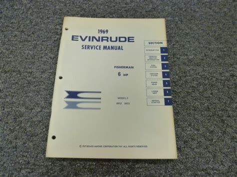 1969 evinrude fisherman 6 service manual. - Tanta va el cantaro a la fuente.