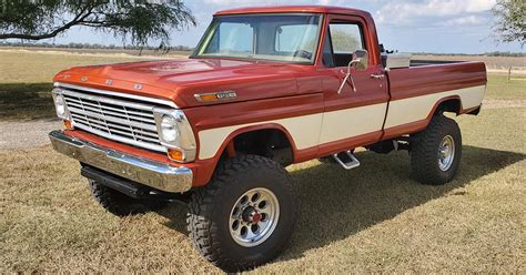 1969 ford f250 highboy. Aug 1, 2017 · Vehicles for Sale - 1969 F250 Ranger highboy 4x4 - 1969 F100 Ranger. It's originally a 2wd but it's been body swapped onto a F250 4x4 highboy frame. Has a dana 44 closed knuckle front and dana 60 rear. Dana 24 transfer case. No engine and trans but have a engine I can throw in for extra $. I have a later year open... 