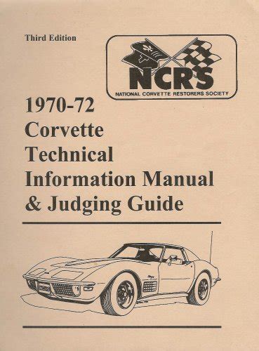 1970 72 corvette technical information manual judging guide. - Fso fiat 125p service repair manual.