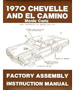 1970 chevrolet chevelle el camino assembly manual book. - A practical guide to particle counting for drinking water treatment.