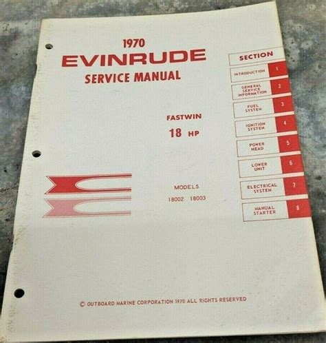 1970 evinrude 18 rk fastwin repair manual. - Marvel schebler overhaul manual ma 3pa.