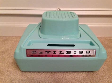 1970s humidifier. Vintage Devilbiss 250 Humidifier Cool Mist Model Turquoise Mint Green Vaporizer. $74.39. Was: $79.99. Free shipping. or Best Offer. SPONSORED. 