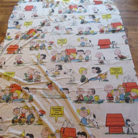 1970s peanuts sheets - Etsy Nederland