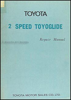 1971 1973 toyota corolla automatic transmission repair shop manual orig. - Catalogue collectif national des périodiques du bénin.