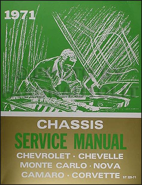 1971 chevrolet repair shop manual impala chevelle el camino monte carlo camaro nova corvette. - Donna nella società della grecia antica.