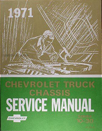 1971 chevy truck shop service repair manual gm 71 with decal. - História literária de eça de queiroz..