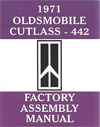 1971 oldsmobile assembly manual reprint cutlass 442 s supreme f 85. - Godzilla - monstruos y color -.