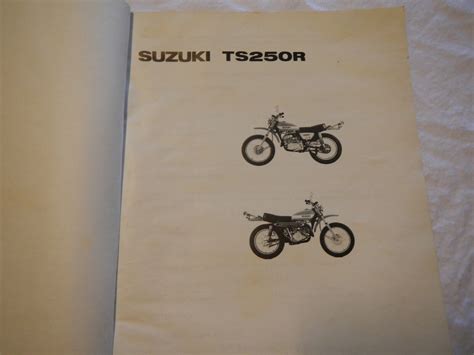 1971 suzuki motorcycle ts250 part catalog manual. - Onderwijs aan van huis uit friestalige kinderen.