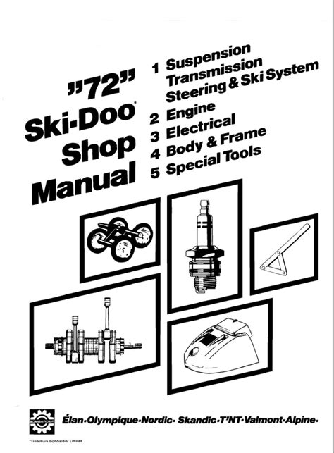 1972 1973 bombardier ski doo snowmobile repair manual. - Stihl ms 230 service werkstatt reparaturanleitung.