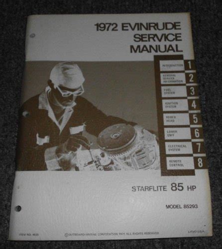 1972 evinrude starflite 85 hp service manual oem 85293. - Manual para transmission ford explorer 2004.