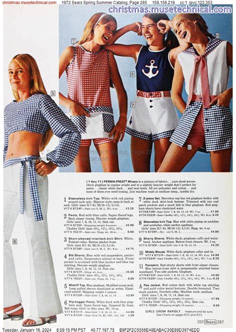 All catalog thumbnails below. Click any thumbnail below to open full size image in a new browser tab. Tweet. 1978 Sears Spring Summer Catalog. Catalogs & Wishbooks. christmas.musetechnical.com. Server Time: Sunday, October 1, 2023 11:56:45 PM PDT. v1.20230917. . 