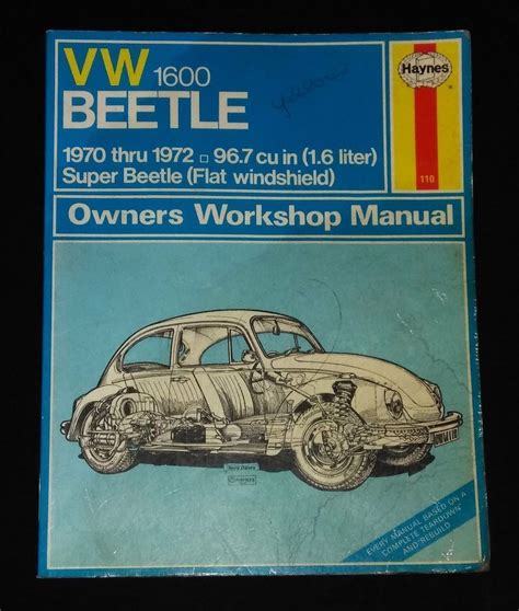 Read Online 1972 Volkswagen Beetle Owners Manual 