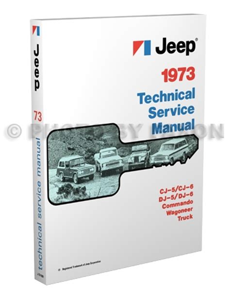 1973 jeep repair shop manual reprint 73 cj 56 wagoneer commando truck. - Histoire du parlement de 1789 à nos jours.