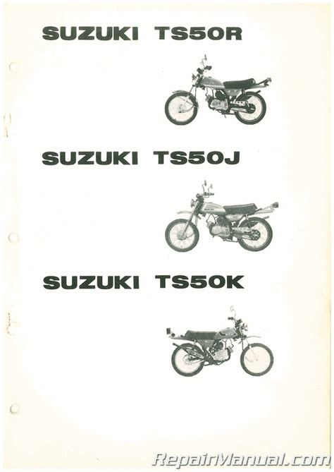 1973 suzuki ts 50 motorcycle owners manual. - John deere 1120 manuale di riparazione.