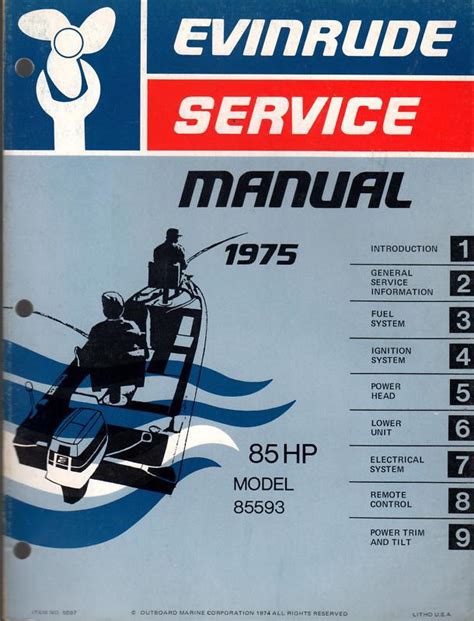 1975 evinrude outboard 85 hp model 85593 service manual 965. - Sanyo jt 366 manuale di servizio.