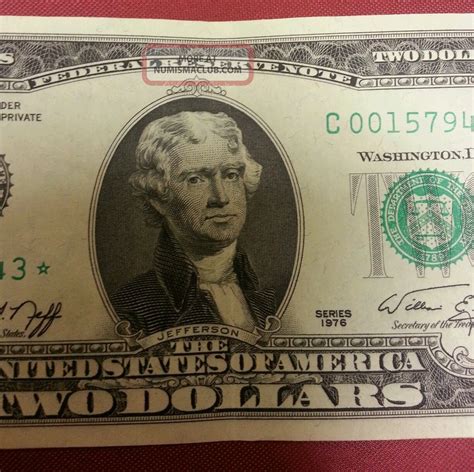This two dollar bill error is worth saving. 