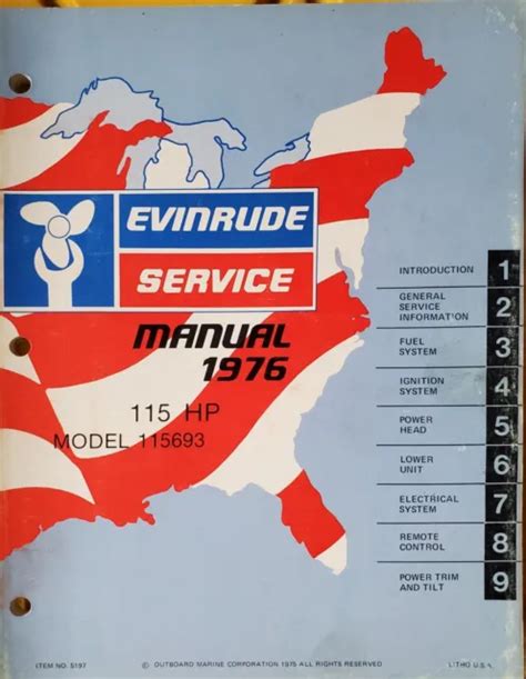 1976 evinrude 115 hp service manual 115693 oem. - Suzuki dr250 dr250s service repair manual 90 94.