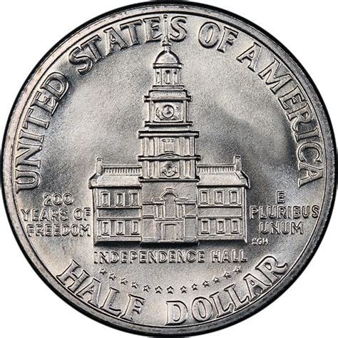 The Kennedy Half Dollar is the only half dollar in the series to go through three metallic modifications. Starting in 1964, the Kennedy was produced from 90% silver until being reduced to 40% silver. The Kennedy Half Dollars have been produced with a copper-nickel clad alloy since 1971.. 