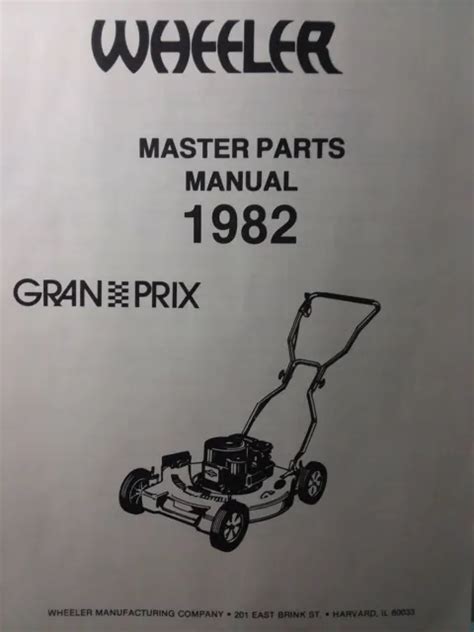 1976 wheeler grand prix lawn garden tractor master parts manual. - Manual on research and reports by amos tuck school of administration and finance committee on research.