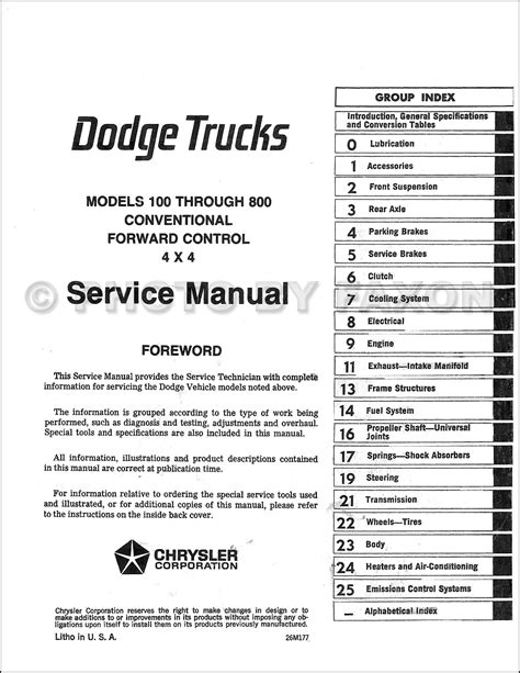 1977 dodge pickup truck 4x4 repair shop manual reprint. - Manuale di soluzioni per studenti per metodi matematici fisica e ingegneria.