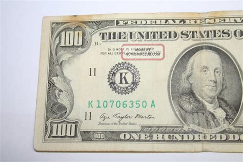 Details about 1977 100 dollar bill See original listing. 1977 100 dollar bill: Condition:--not specified. Ended: Jun 10, 2023. Price: US $200.00 .... 