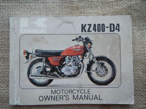 1977 kawasaki kz400 d4 mini bike owners manual. - La presa de almonacid de la cuba.