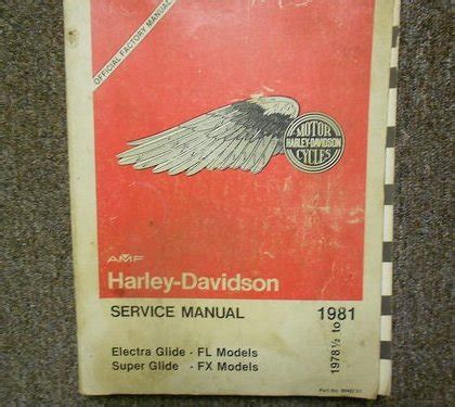 1978 1979 1980 1981 harley davidson electra glide super glide service manual. - Padre betancourt: milagros de la fe/father betancourt.