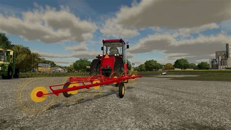 1978 6 wheel hay rake v1.0 FS22 - Farming Simulator 22 Mod