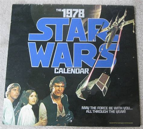 1978 Star Wars Calendar