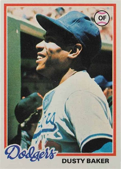 1978 Topps Dusty Baker #668 eBay