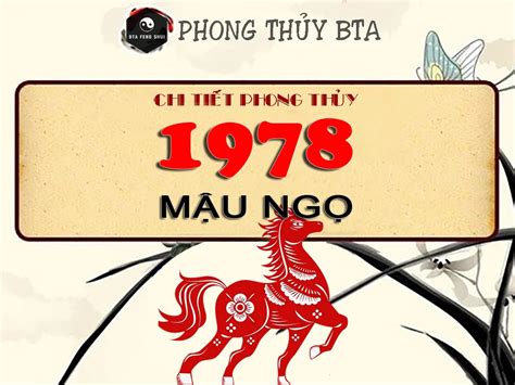 1978 tuổi gì | Tui Mu Ng 1978 mnh g hp