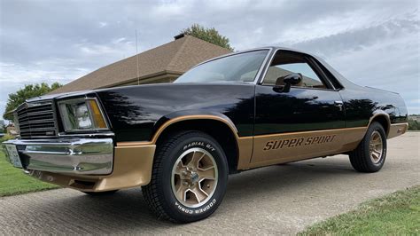 1979 el camino ss. Just 64,000 miles read on the odometer. As of this writing, the current bid for this 1979 Chevrolet El Camino Royal Knight sits at $7,800, with less than four days left before the auction ends ... 