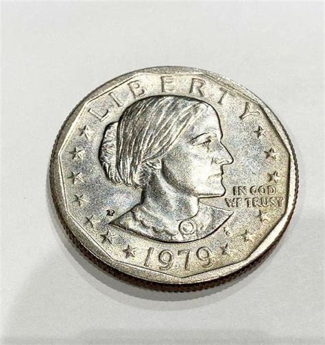 May 11, 2023 · One coin to be on the lookout for is the 1979 one dollar coin. Also known as the “Susan B. Anthony dollar,” this coin features a portrait of the late women’s suffrage movement leader and is worth thousands, reportedly once selling for over $15,000 at an auction. Keep reading to find out the features and qualities of a 1979 one dollar coin ... 
