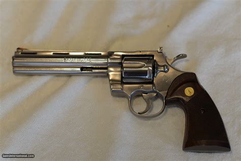 A COLT PYTHON pistol is currently worth an average pri
