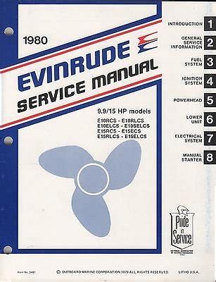 1980 evinrude outboard motor 99 15 hp service manual used. - Biostatistics textbook and student solutions manual by wayne w daniel.