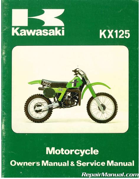 1980 kawasaki kx125 motorcycle owners manual service manual faded water damage. - Vinte anos decisivos da vida de uma cidade (1845-1864)..