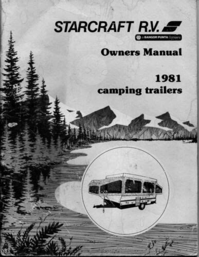 1981 starcraft camping popup trailer owners manual. - Manuelle reparatur während des betriebs manual reparatie duratec he.