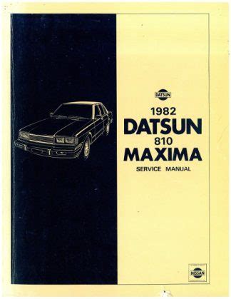 1982 datsun 810 maxima service manual. - Hyosung prima sf 50 sf50 werkstatt reparatur service handbuch.